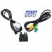 BMW E87 / E88 / E90 / E91 / E91 / E93 / F07GT /F10 / F11 /  F18 / F13 / F01 /  F25 / E71 / E89  AUX laidas